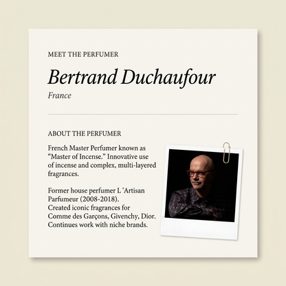 Bertrand Duchaufour perfumer profile