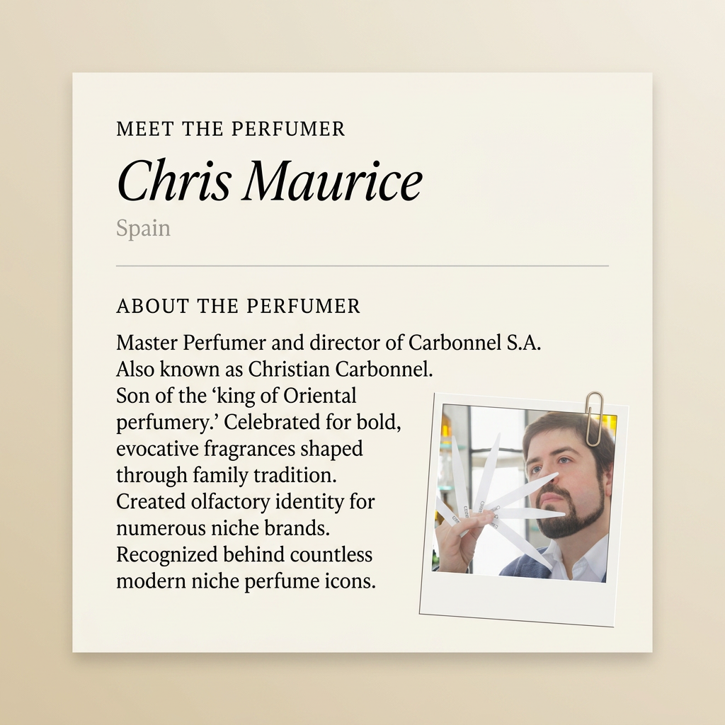 Chris Maurice perfumer profile