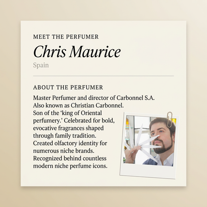 Chris Maurice perfumer profile